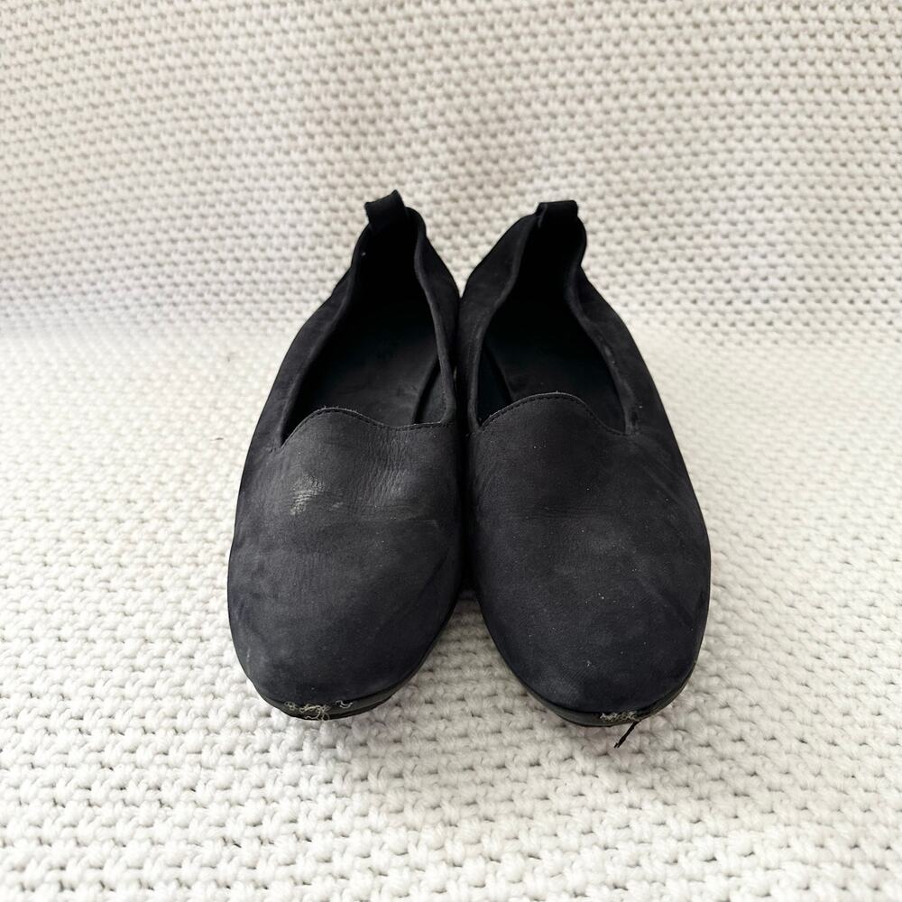 Arche LN Navy Blue Ninolo Nubuck Leather Slip On Comfort Loafer Flats Shoes 40 - Picture 10 of 11